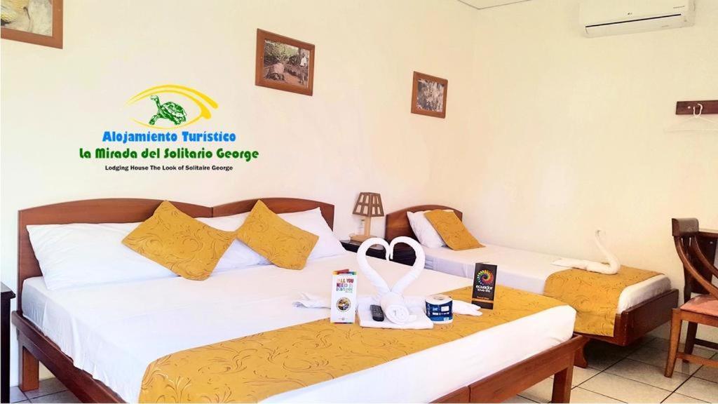 Hostal La Mirada Del Solitario George Пуэрто-Айора Экстерьер фото