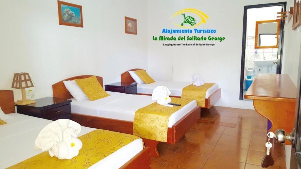 Hostal La Mirada Del Solitario George Пуэрто-Айора Экстерьер фото