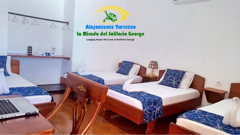 Hostal La Mirada Del Solitario George Пуэрто-Айора Экстерьер фото