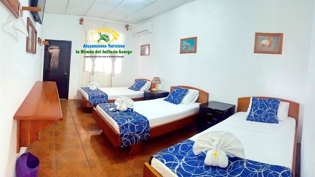 Hostal La Mirada Del Solitario George Пуэрто-Айора Экстерьер фото